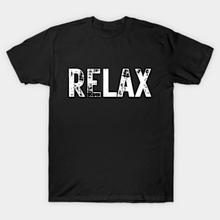 RELAX | 80s Music Fan | 80s Retro Style T-Shirt